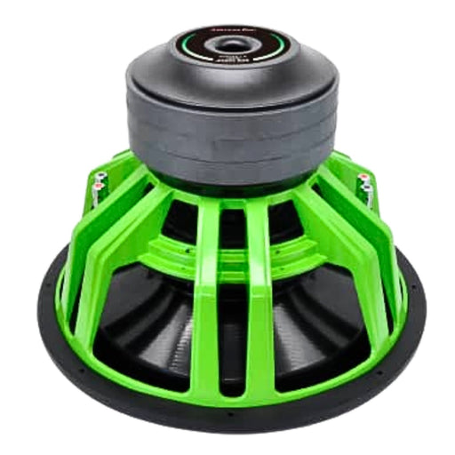 American Bass Godzilla Green/Black 15" Dual 2 Ohm 12000W Peak Sub GODZILLA-15-D2