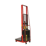 Wesco Industrial Products 1,000 lb. Power Lift Platform Stacker with 24" x 24" Platform and 80" Lift Height 261024