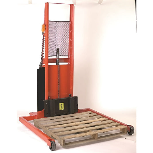 Wesco Industrial Products 1,000 lb. Standard Series Hydraulic Platform Stacker with 24" x 24" Platform and 80" Lift Height 260034