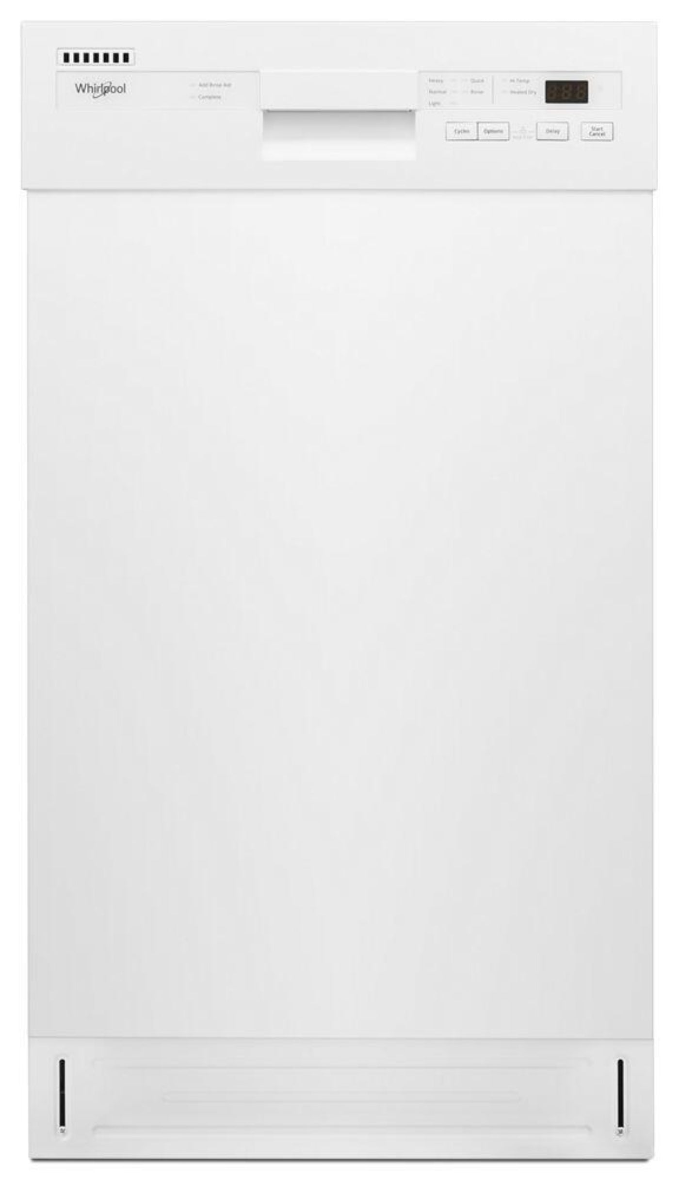 WHIRLPOOL WDF518SAHW Small-Space Compact Dishwasher with Stainless Steel Tub - WDF518SAHW