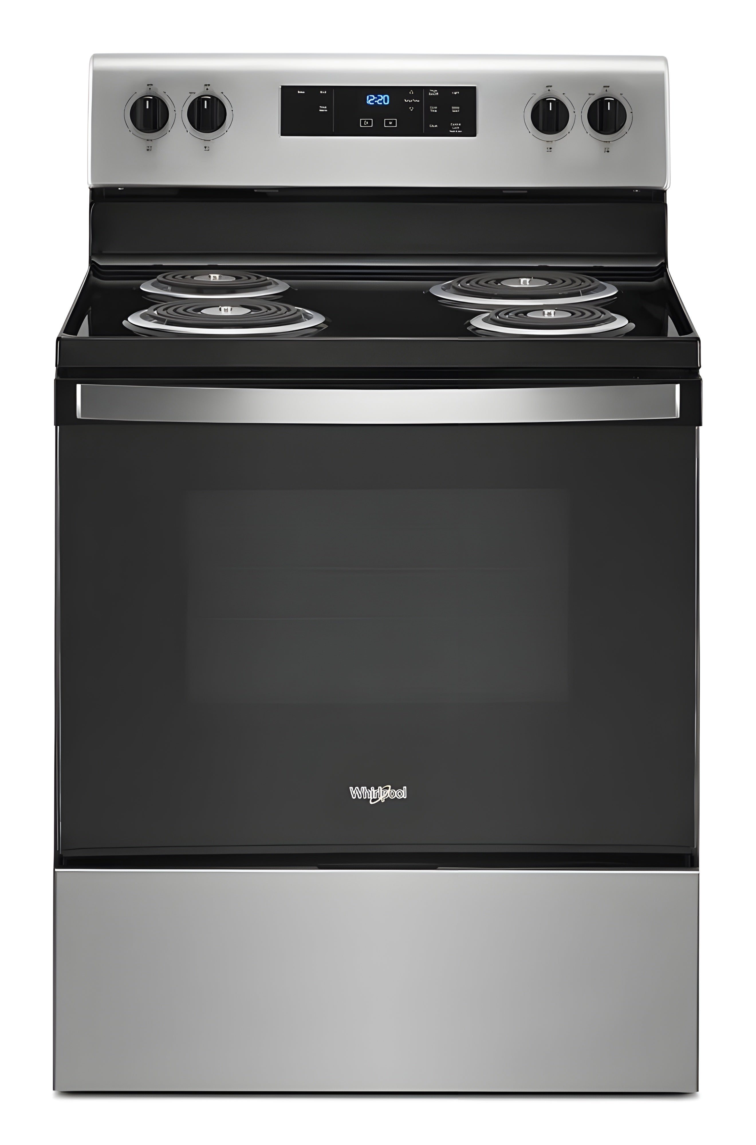 WHIRLPOOL WFC150M0JS 4.8 cu. ft. Whirlpool® electric range with Keep Warm setting - WFC150M0JS