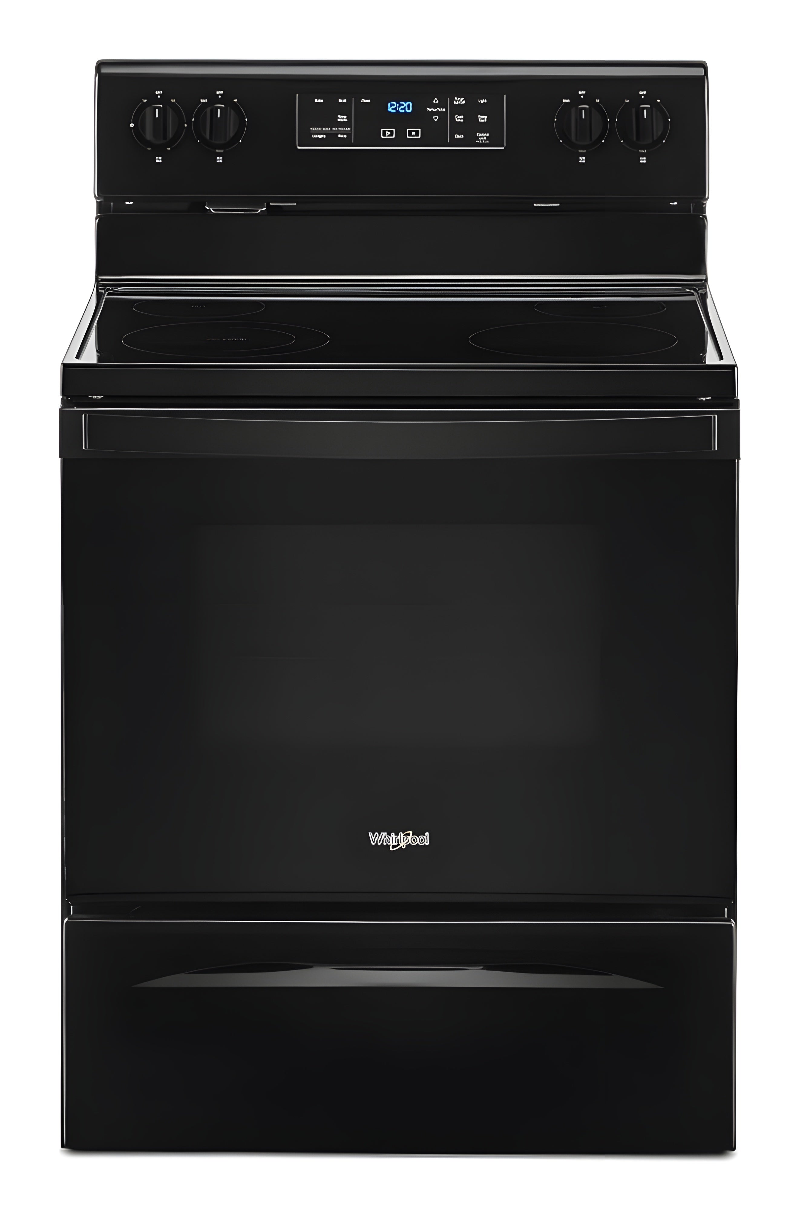 WHIRLPOOL WFE515S0JB 5.3 cu. ft. Whirlpool® electric range with Frozen Bake technology - WFE515S0JB