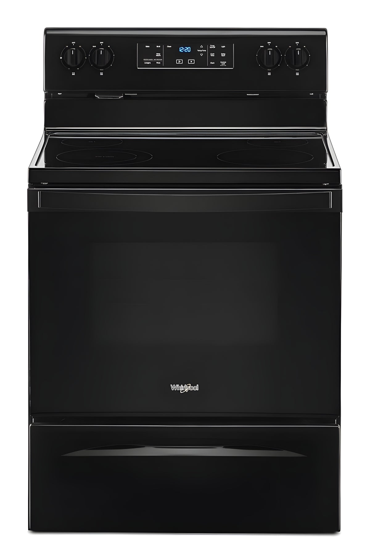 WHIRLPOOL WFE515S0JB 5.3 cu. ft. Whirlpool® electric range with Frozen Bake technology - WFE515S0JB