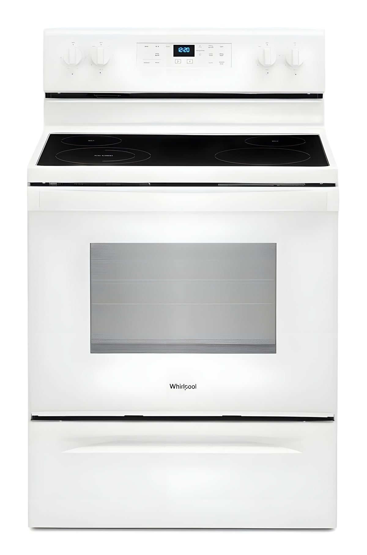 WHIRLPOOL WFE515S0JW 5.3 cu. ft. Whirlpool® electric range with Frozen Bake technology - WFE515S0JW