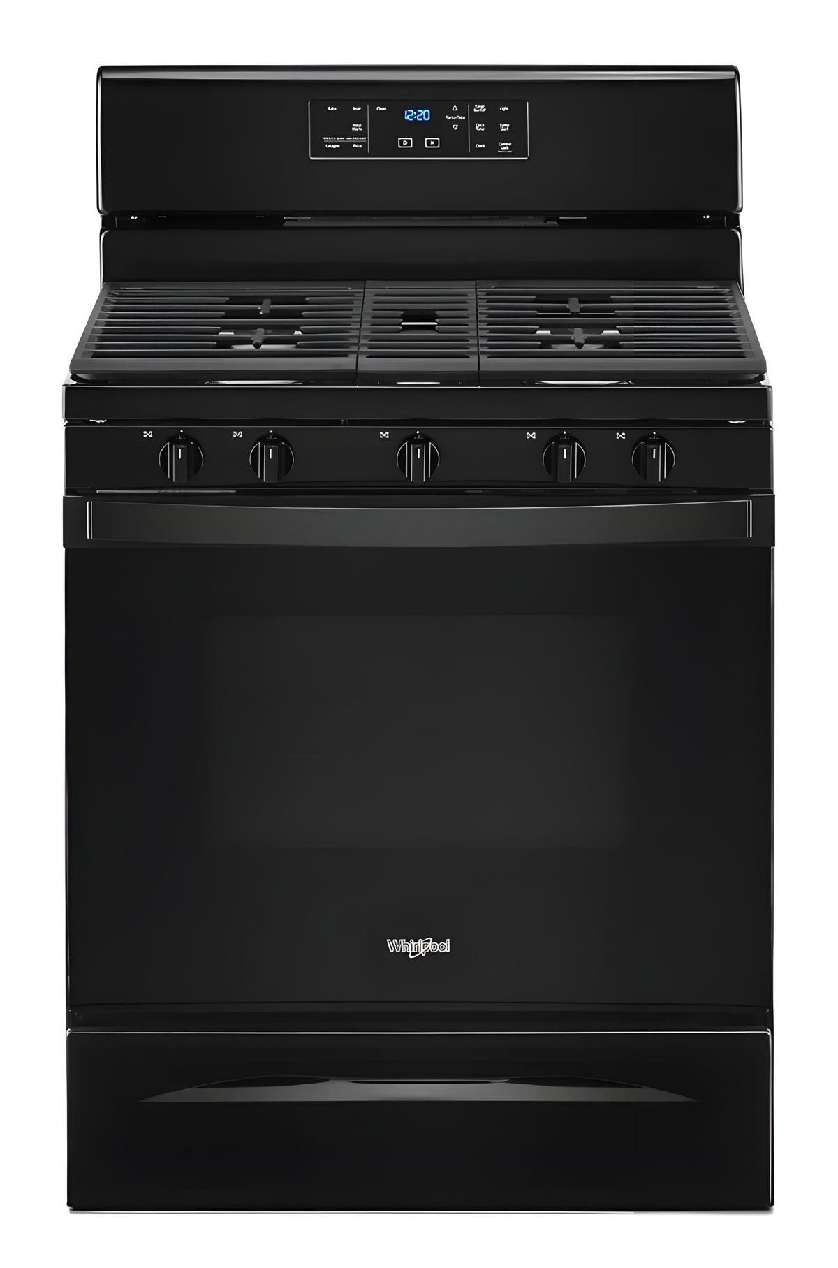 WHIRLPOOL WFG525S0JB 5.0 cu. ft. Whirlpool® gas range with center oval burner - WFG525S0JB