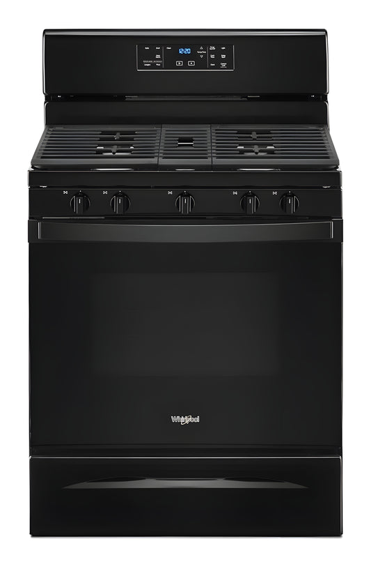 WHIRLPOOL WFG525S0JB 5.0 cu. ft. Whirlpool® gas range with center oval burner - WFG525S0JB