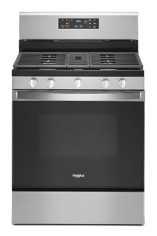 WHIRLPOOL WFG525S0JZ 5.0 cu. ft. Whirlpool® gas range with center oval burner - WFG525S0JZ