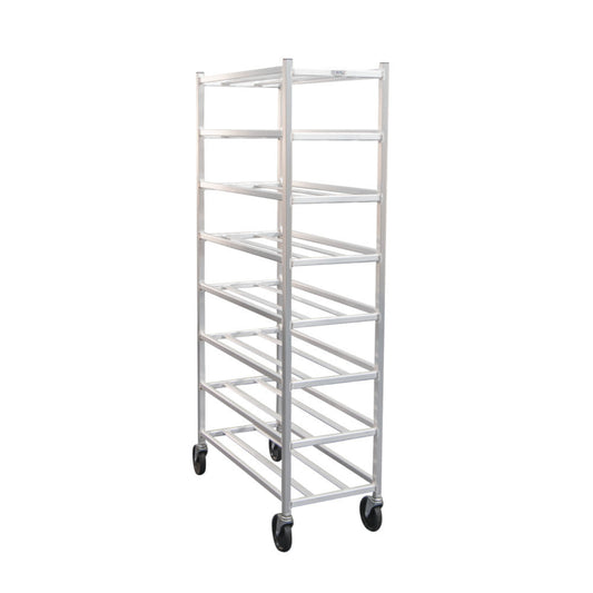 Univex  New Age Mobile 15.5”x 67”x 32”  Universal Platter Rack, 8 Shelves - NW1355M