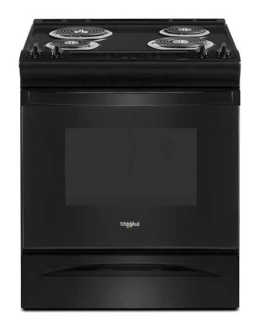 WHIRLPOOL WEC310S0LB 4.8 Cu. Ft. Whirlpool® Electric Range with Frozen Bake™ Technology - WEC310S0LB