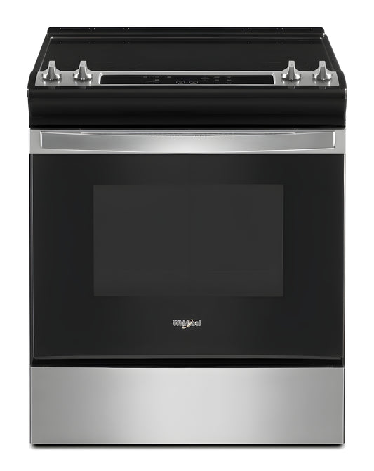 WHIRLPOOL WEE515S0LS 4.8 Cu. Ft. Whirlpool® Electric Range with Frozen Bake™ Technology -WEE515S0LS