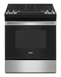 WHIRLPOOL WEG515S0LS 5.0 Cu. Ft. Whirlpool® Gas Range with Frozen Bake™ Technology - WEG515S0LS