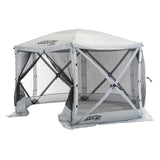 CLAM Quick Set Escape Portable Camping Outdoor Gazebo Canopy & 2 Wind Panels - 149103