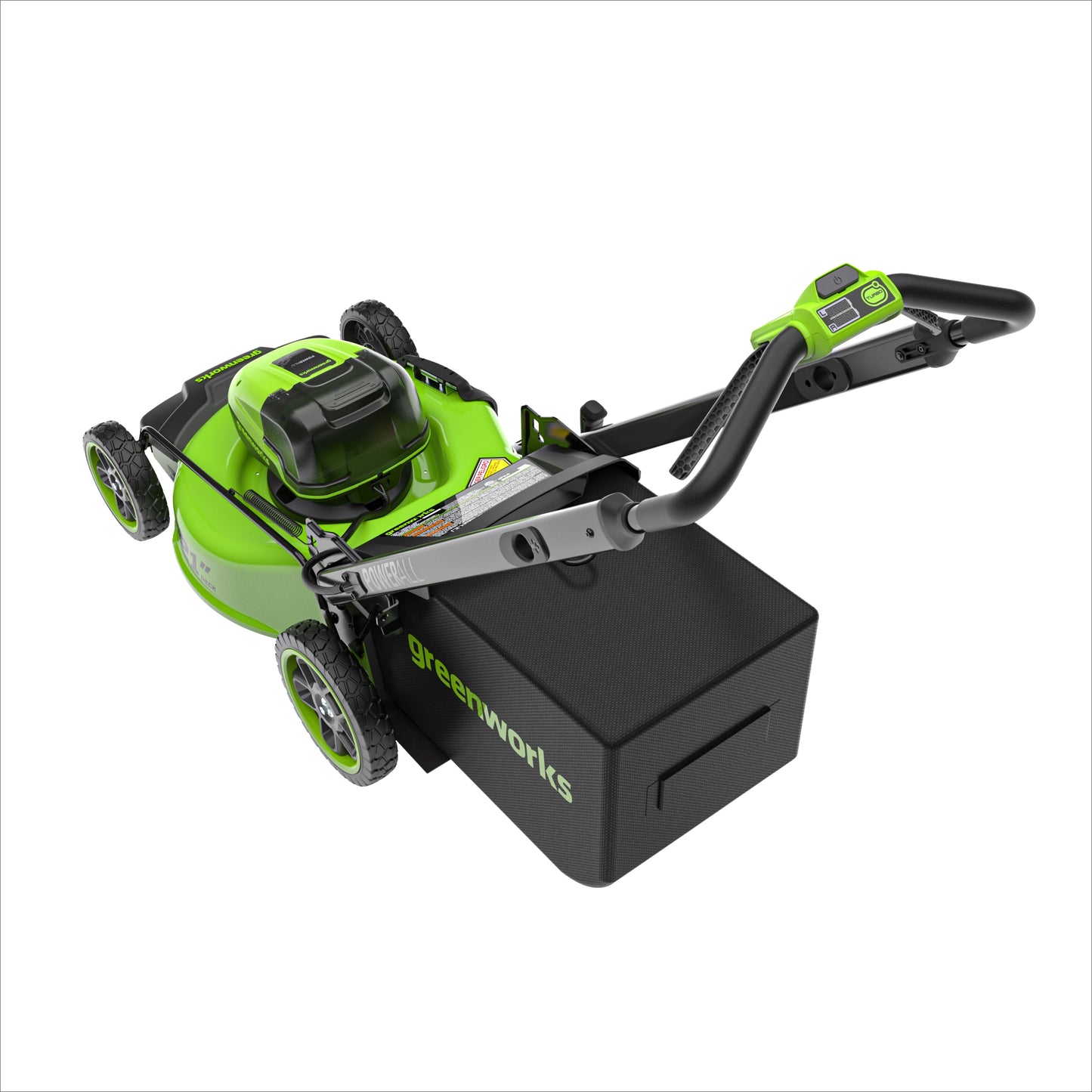 RENEWED 48V (24V x 2) 21" Cordless Battery Push Mower 3PC Combo Kit w/ (4) 4.0Ah High Power Batteries & (2) Dual Port Chargers