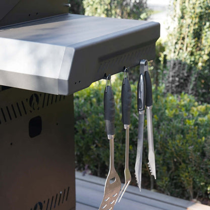 Monument Grills Eminence 425 Series | 4 Burner Fortified Propane Gas Grill in Silky Matte Black - E425