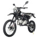 X-PRO Storm DLX 150 Dirt Bike with All Lights, 4-Speed Manual Transmission, Electric/Kick Start, Big 19"/16" Tires - DB-K016