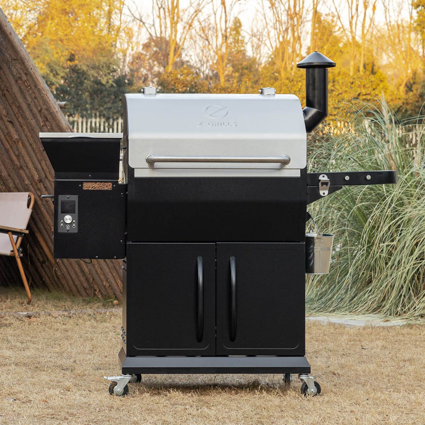 Z Grills BBQ LEGEND 1000D4E WIFI - STAINLESS STEEL - ZPG-1000D4E