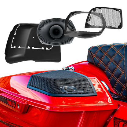 Diamond Audio 2014-2023 Harley Davidson Cut In Lid Kit with HXM69F4 (4Ω) Speakers -  MSHXM694LK