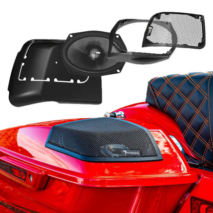 Diamond Audio 2014-2023 Harley Davidson Cut In Lid Kit with MS69CX (4Ω) Speaker - MSMS694LK