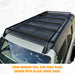 BadAss Tents Ford 2021-22 NEW Bronco - 4 Door Full Roof Rack w/ Black Cross Bars-V2 - 1401-0401