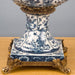 Lovecup Blue and White Seabrook Porcelain Urn with Bronze Ormolu L195 - 13802461528162