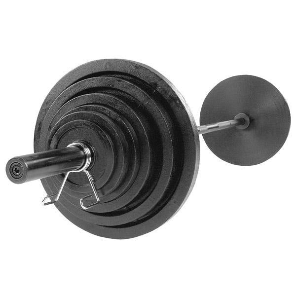 USA 300 lb Olympic Iron Weight Set - BOSS-300