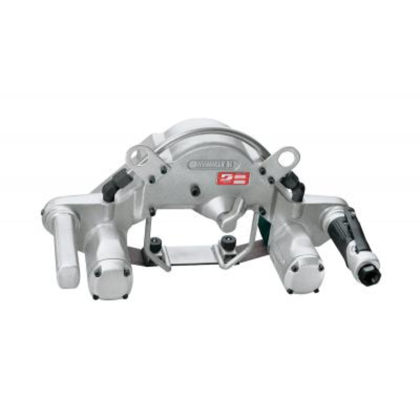 DYNABRADE Dynangle II Abrasive Belt Tool, Dual Motor w/ Platen - 14303