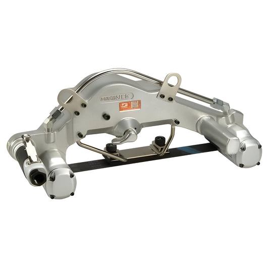 DYNABRADE Dynangle II Abrasive Belt Tool, Dual Motor w/ Platen - 14306