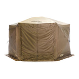 CLAM Quick Set Pavilion Camper 12.5 x 12.5 Foot Outdoor Gazebo Canopy Shelter - 145180