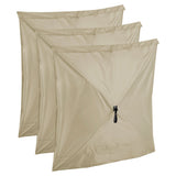 CLAM Quick Set Escape Portable Canopy Shelter and 6 Pack of Wind and Sun Panels - 149090