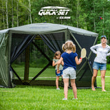 Clam Quick Set Escape Portable Canopy Shelter with Wind & Sun Panels, (2 pack) - 149111