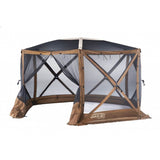 Clam Quick Set Escape Sky Screen Portable Gazebo, Wind and Sun Panels, Rain Fly - 149210