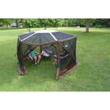 Clam Quick Set Escape Sky Screen Portable Gazebo, Wind and Sun Panels, Rain Fly - 149210