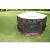 Clam Quick Set Escape Sky Screen Portable Gazebo, Wind and Sun Panels, Rain Fly - 149210