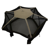 Clam Quick Set Escape Sky Screen Portable Gazebo, Wind and Sun Panel, Rain Fly - 149221