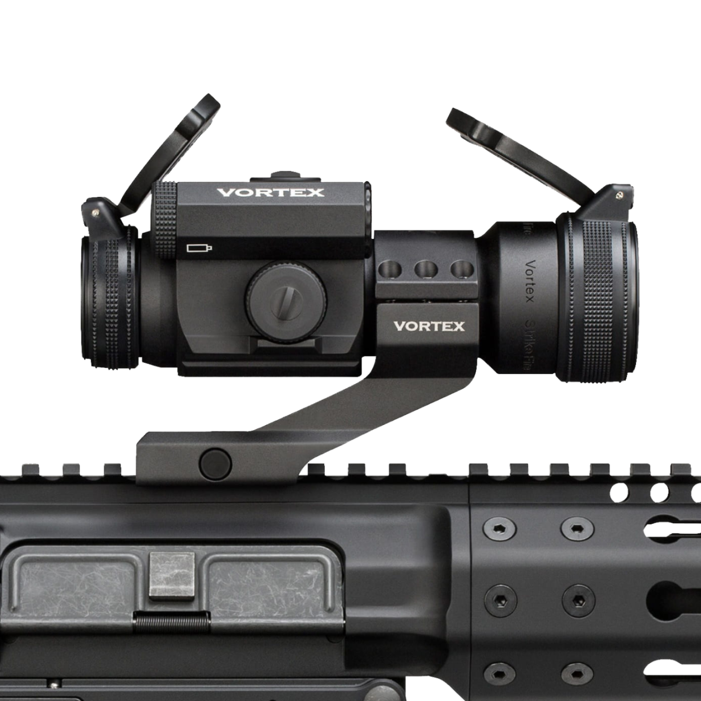 Vortex Optics Strikefire II Red/Green Dot Scope with Vortex Optics Magnifier and Free Hat Bundle - SF-RG-501_V3XM_Hat-CD