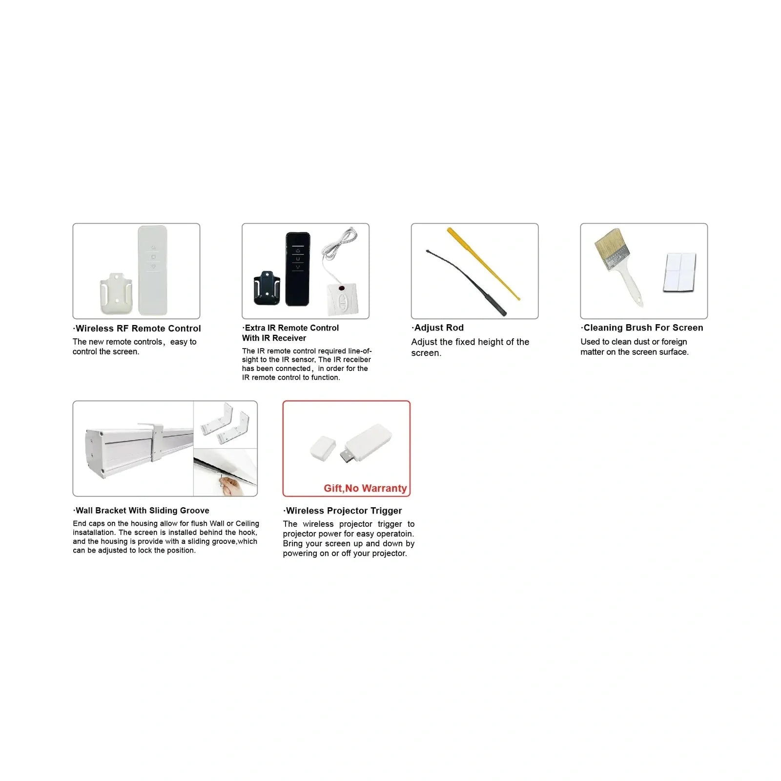 VIVIDSTORM PRO A Slimline Motorized Tension UST ALR Projector Screen