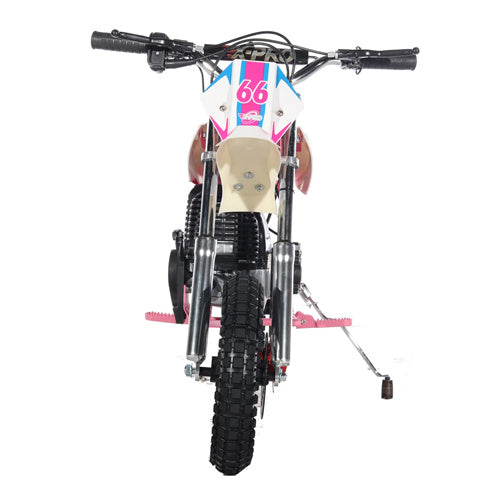 X-PRO Cyclone 40cc Mini Dirt Bike With Hand Pull Start! Chain Drive, Disc Brakes - DB-Z005-Red