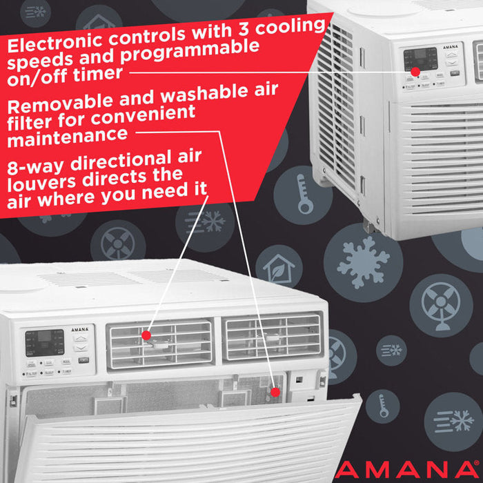 Amana Window/Wall Air Conditioners _ AMAP151CW