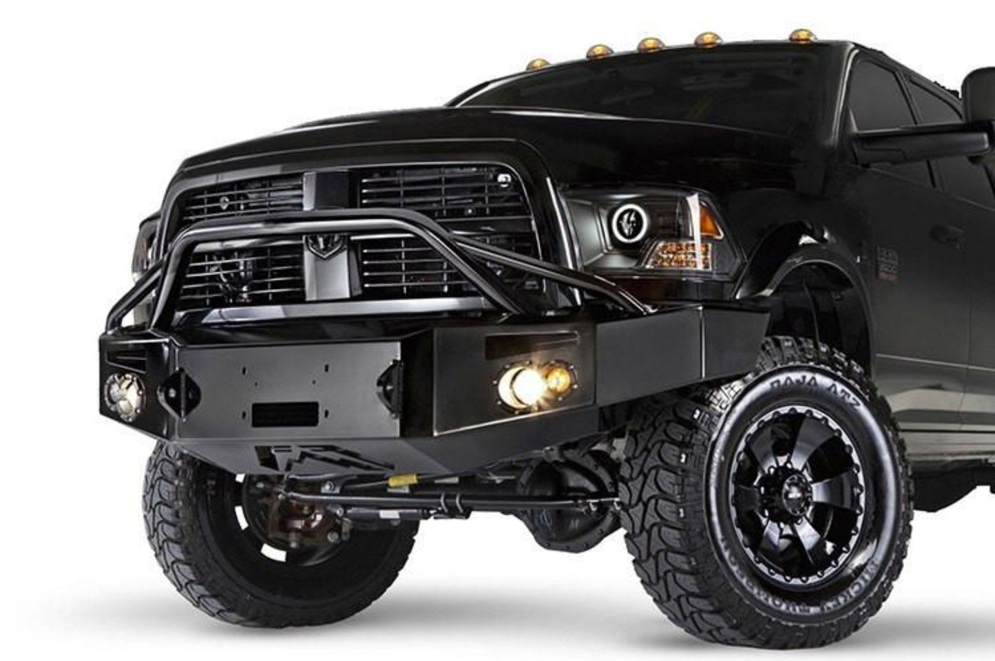 Fab Fours Premium Pre-Runner Front Bumper 2010-2018 Dodge Ram 4500/5500 DR10-A2952-1