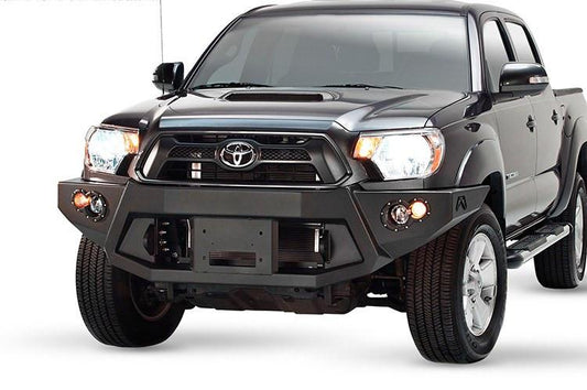 Fab Fours TT12-B1651-1 Toyota Tacoma 2012-2015 Premium Front Bumper Winch Ready No Guard