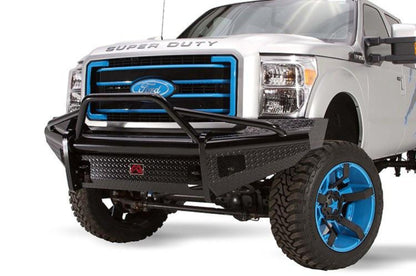 Fab Fours FS11-S2562-1 Ford F250/F350 Superduty 2011-2016 Black Steel Front Bumper with Pre-Runner Guard