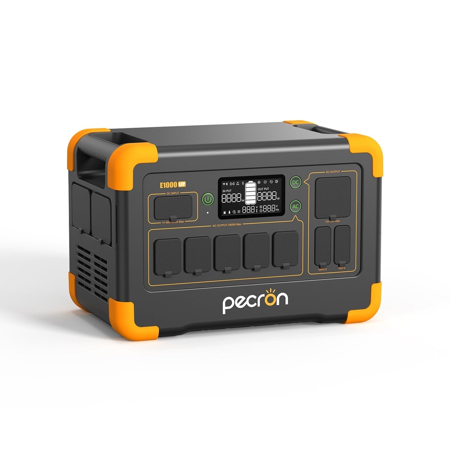 PECRON E1000LFP Portable Power Station 1800W 1024Wh PRE-ORDER - E1000LFP