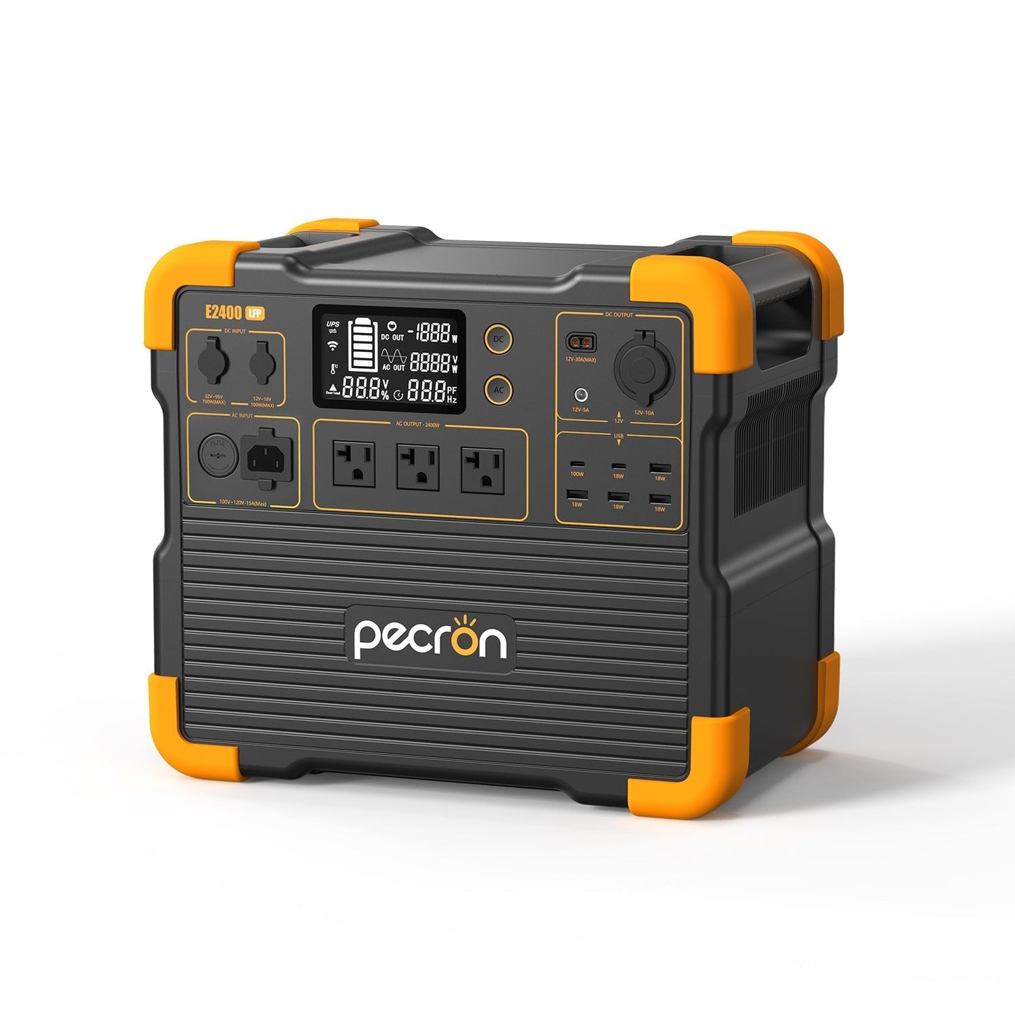 PECRON E2400LFP Portable Power Station 2400W 2048Wh - E2400LFP
