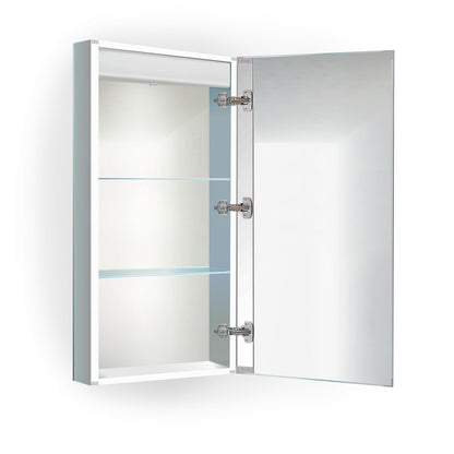 Krugg Kinetic 15" x 30" Right LED Medicine Cabinet w/Dimmer & Defogger KINETIC1530R