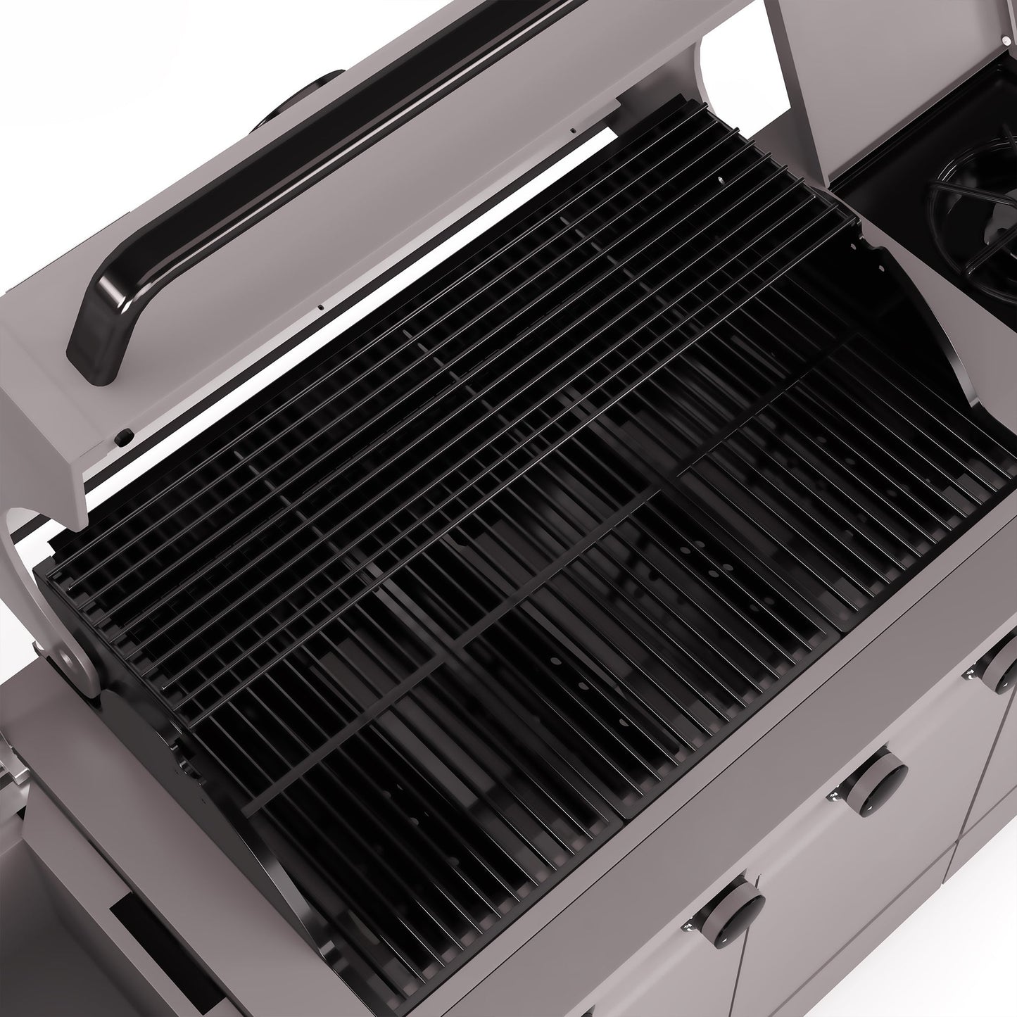 TYTUS Fresno 5-Burner LP/NG Convertible Grill in Gunmetal + Shadow Stone - TDT-021-0102