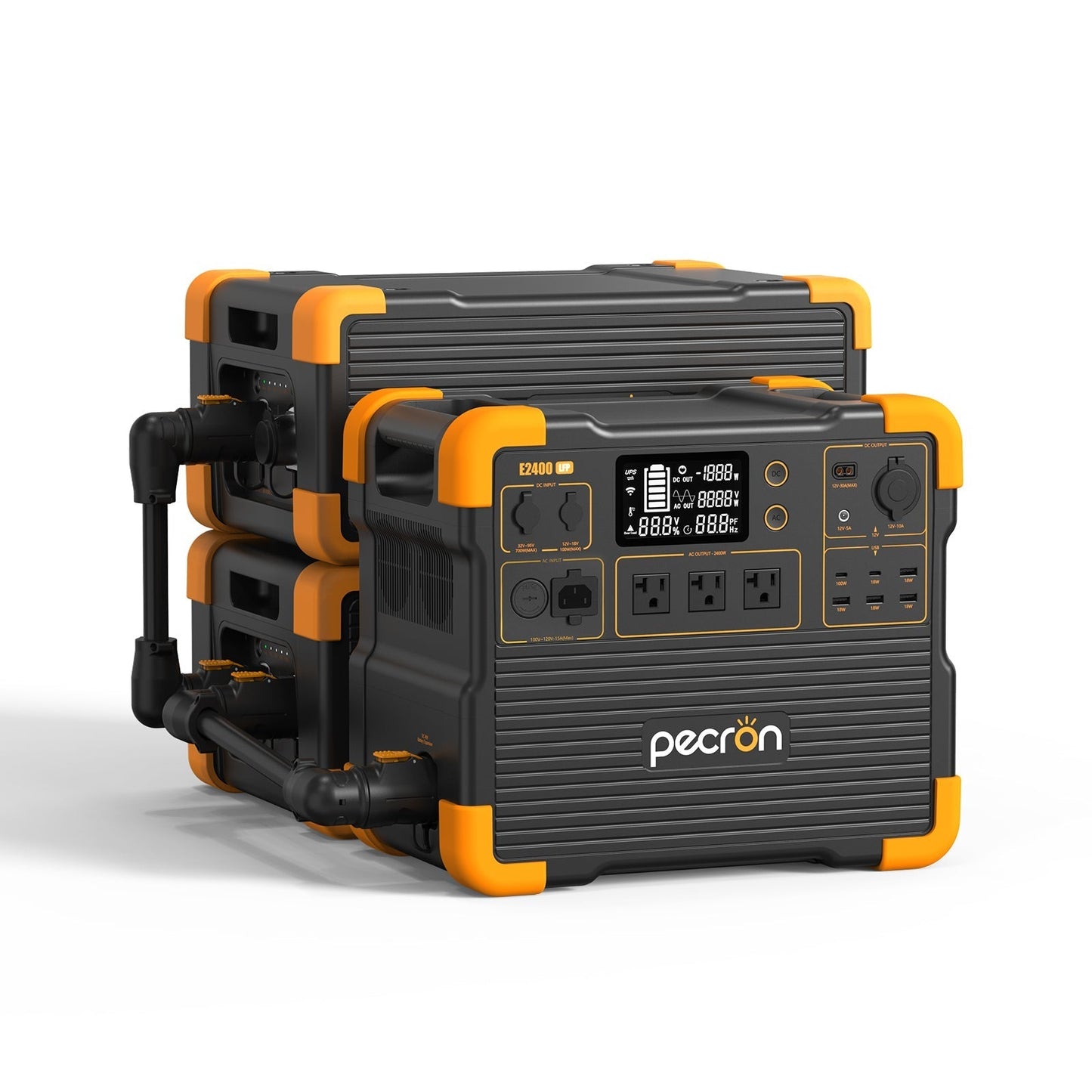 PECRON E2400LFP Portable Power Station 2400W 2048Wh - E2400LFP