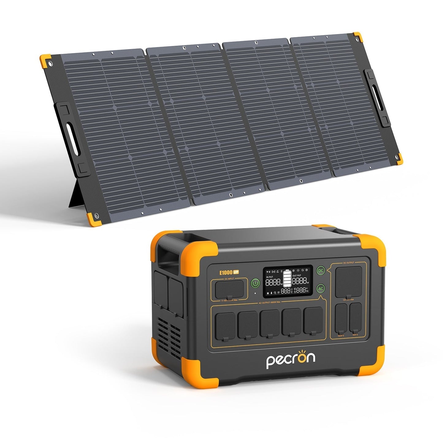 PECRON E1000LFP Portable Power Station 1800W 1024Wh PRE-ORDER - E1000LFP