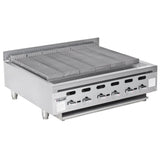 Vulcan VACB36 36" Heavy-Duty Radiant Natural Gas Charbroiler - 102,000 BTU - VACB36