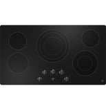 GE APPLIANCES JEP5036DTBB GE® 36" Built-In Knob Control Electric Cooktop -JEP5036DTBB