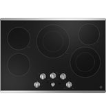 GE APPLIANCES JEP5030STSS GE® 30" Built-In knob Control Electric Cooktop - JEP5030STSS